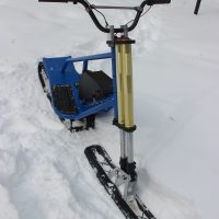 Electric snowbike_blue_6