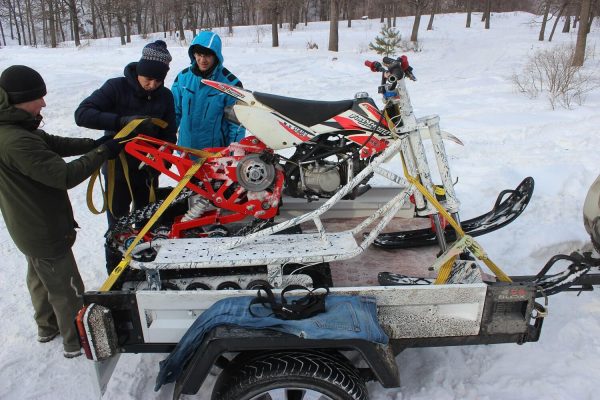 Electric snowbike_white_3