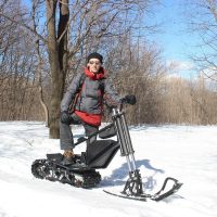 Electrik snowbike_black_1