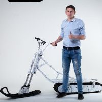 Electrik snowbike_white_6