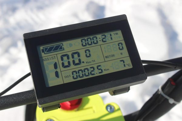 electric snowbike yellow_12