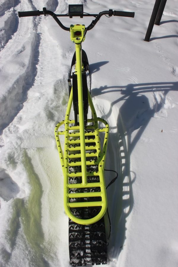 electric snowbike yellow_5