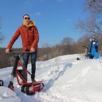 electric snowbike_red_9