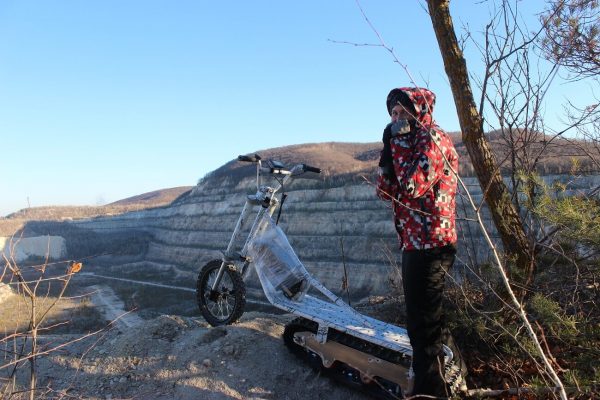 Гусеничный самокат вездеход_11