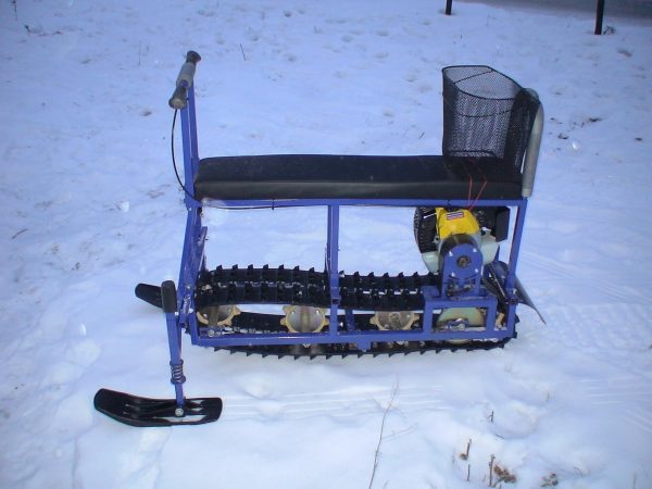 Танкетка мотоснегокат гусеничный_3