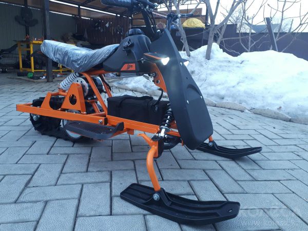 Детский электро снегоход снегокат_1