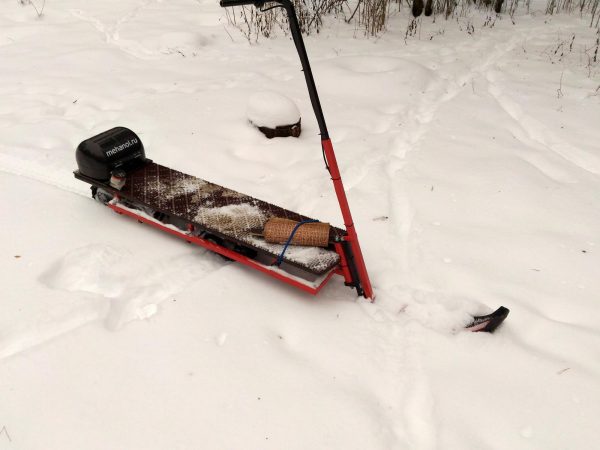 Электро сноускутер снегокат_2