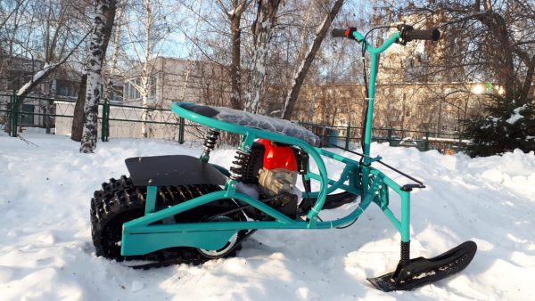 Мотоснегокат_детский снегоход_1