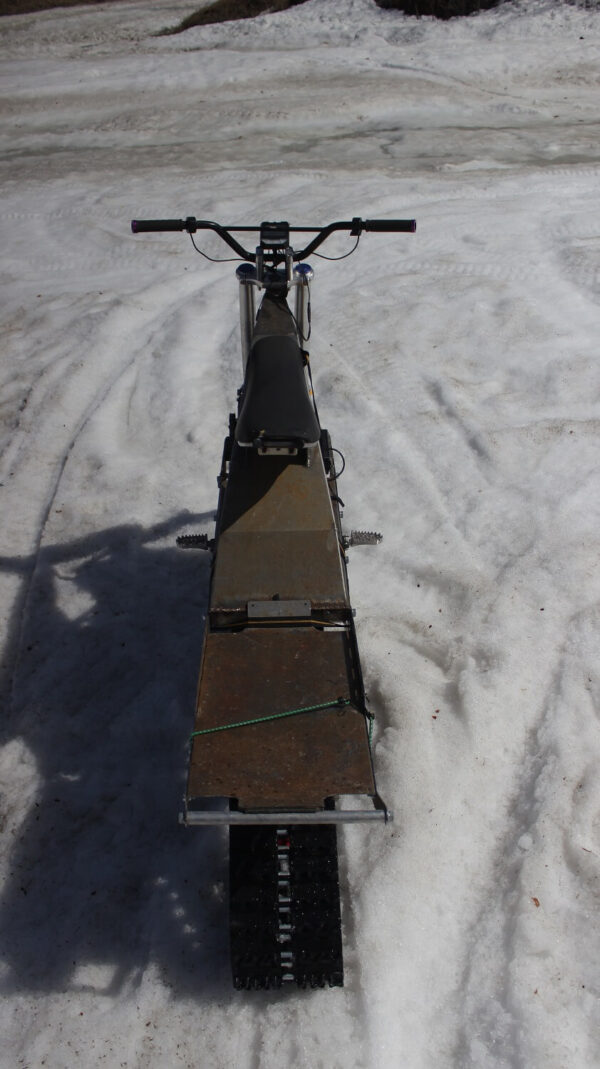 Электрический снегоход_электро сноубайк_сноускутер_электро собака_электро буксировщик_3